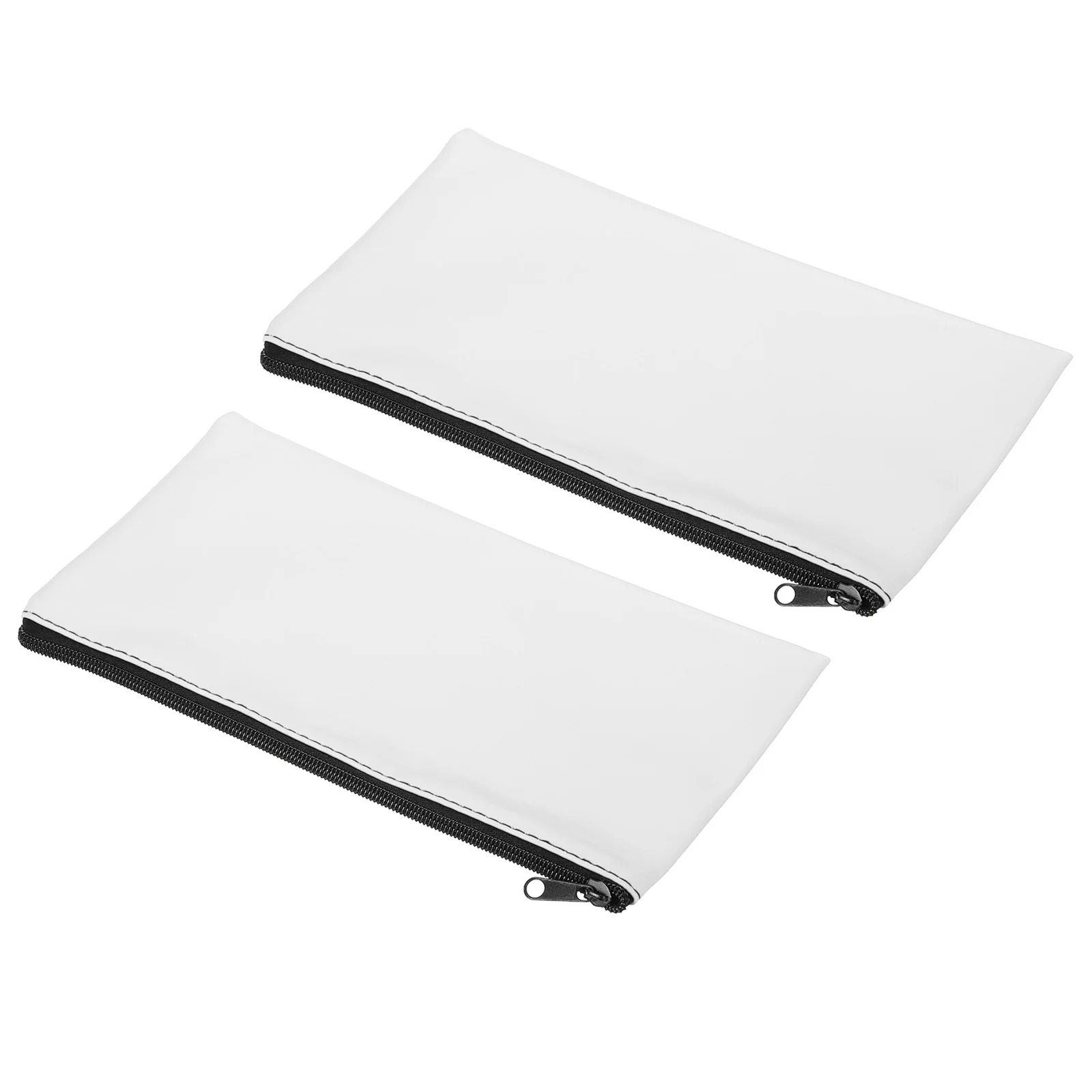1/2Pcs Waterproof Zipper Bag Pen Bag Leatherette Small Compact Bills Bank Deposit Cash Storage Pouch Office Stationery Supplies
1/2Pcs Waterproof Zipper Bag Pen Bag Leatherette Small Compact Bills Bank Deposit Cash Storage Pouch Office Stationery Supplies