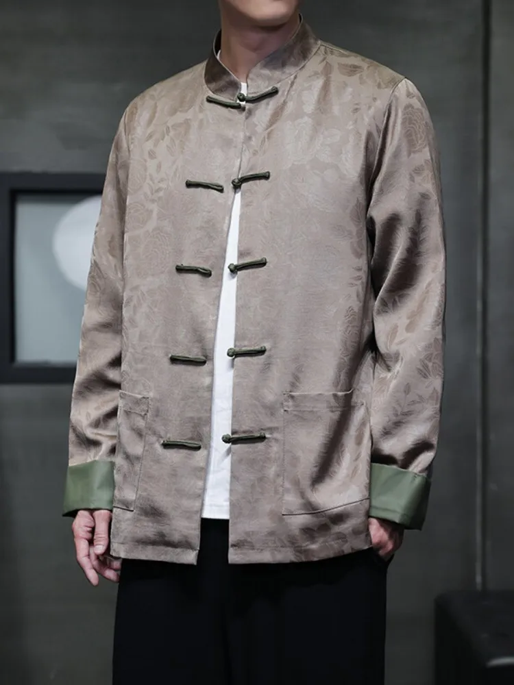 New Chinese Sle Men's Faion Retro Button Stand Collar Tang Suit Spring New Model Middle Aged And ly Dad Clothes
New Chinese Sle Men's Faion Retro Button Stand Collar Tang Suit Spring New Model Middle Aged And ly Dad Clothes