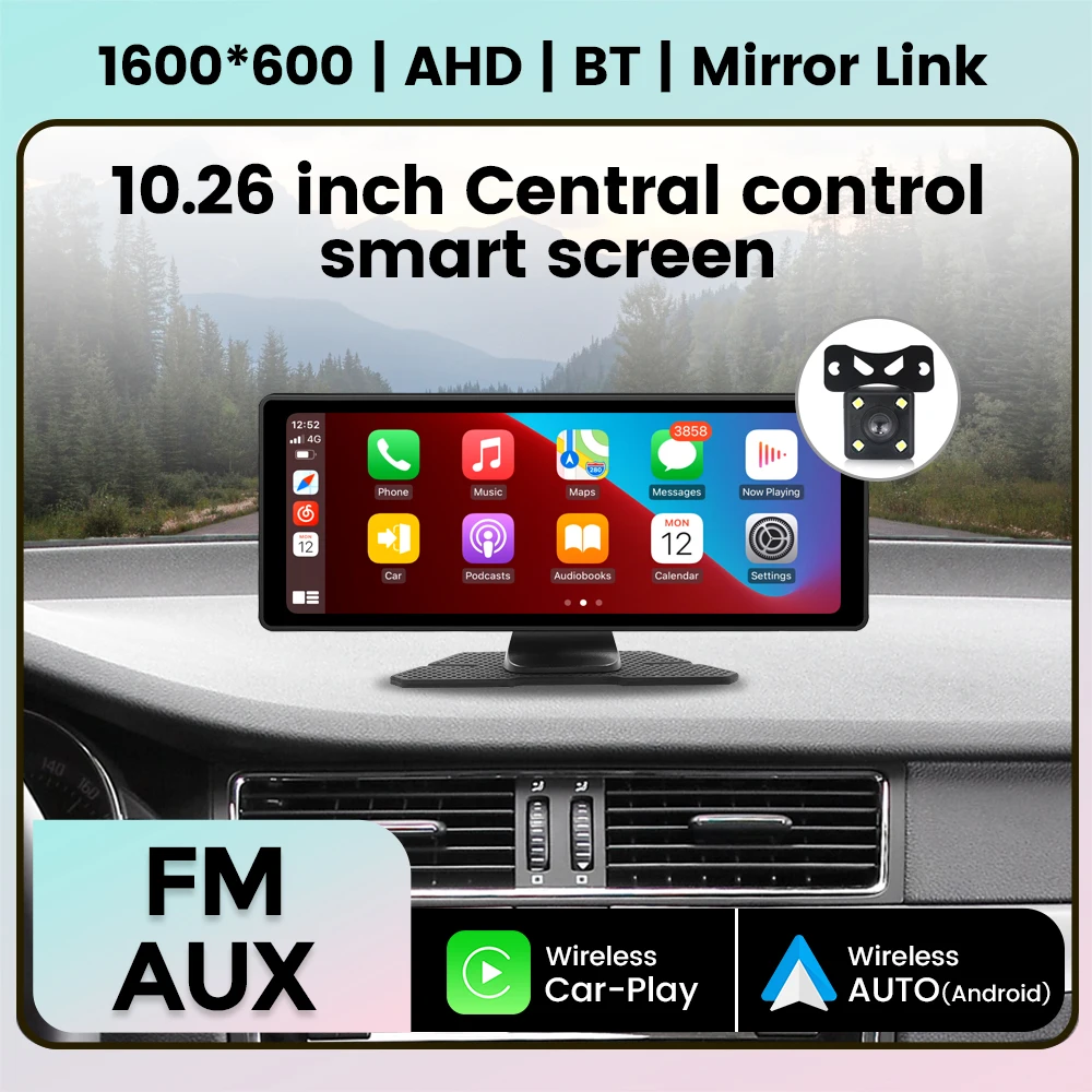 10,26 ''Беспроводная Автомагнитола Carplay Android для универсального мультимедийного плеера GPS аудио стерео автомобильные интеллектуальные системы Mirror Link
10,26 ''Беспроводная Автомагнитола Carplay Android для универсального мультимедийного плеера GPS аудио стерео автомобильные интеллектуальные системы Mirror Link