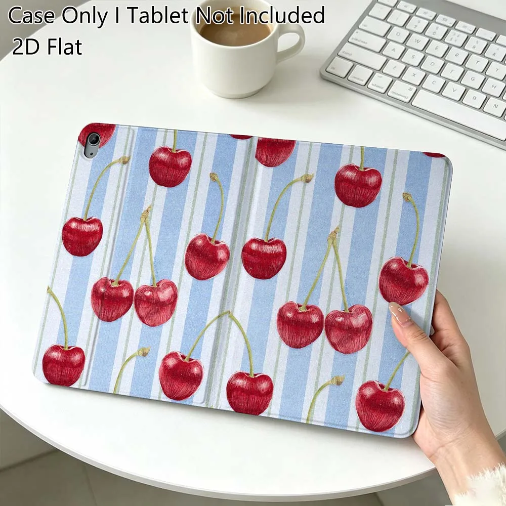 Cherry Art Popular Vertical Gift For iPad Pro Air Mini 2 3 4 5 6 7 6th 7th 10th 11th 10.2 9.7 10.5 11 Foldable Tablet Case
Cherry Art Popular Vertical Gift For iPad Pro Air Mini 2 3 4 5 6 7 6th 7th 10th 11th 10.2 9.7 10.5 11 Foldable Tablet Case