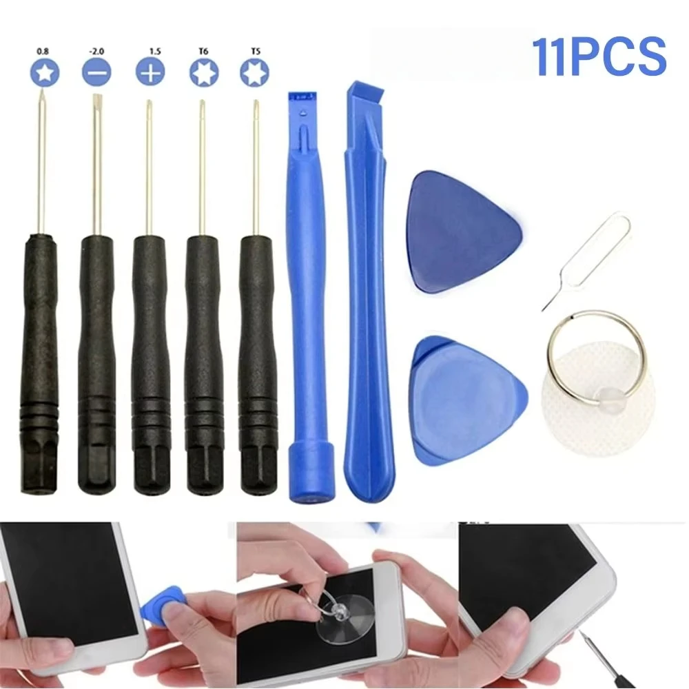 11pcs Cell Phones Opening Pry Mobile Phone Repair Tool Kit Screwdrivers Set For iPhone Hand Tools Set
11pcs Cell Phones Opening Pry Mobile Phone Repair Tool Kit Screwdrivers Set For iPhone Hand Tools Set