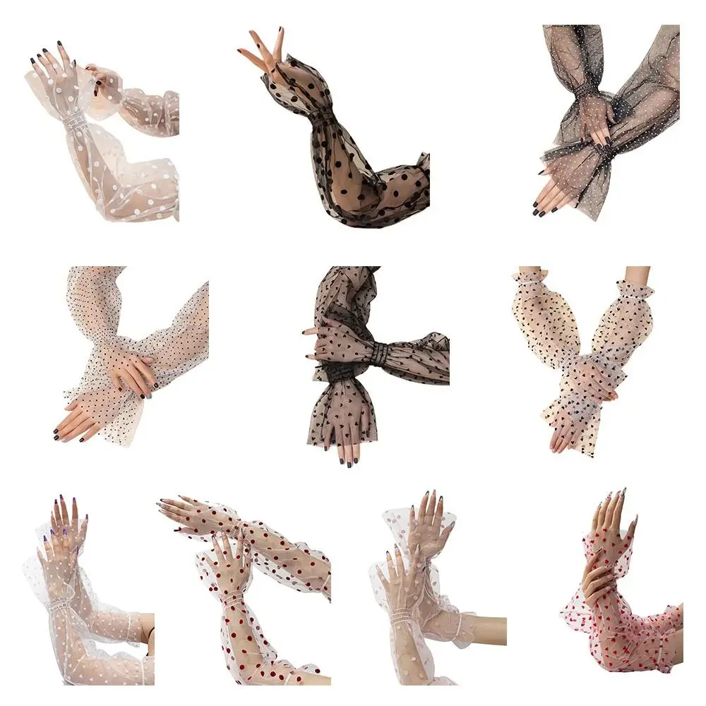 UV Protection Mesh Lace Arm Sleeves Breathable Sun Protection Driving Fishing Cycling Sleeves Sunscreen Summer Cooling Arm Cover
UV Protection Mesh Lace Arm Sleeves Breathable Sun Protection Driving Fishing Cycling Sleeves Sunscreen Summer Cooling Arm Cover