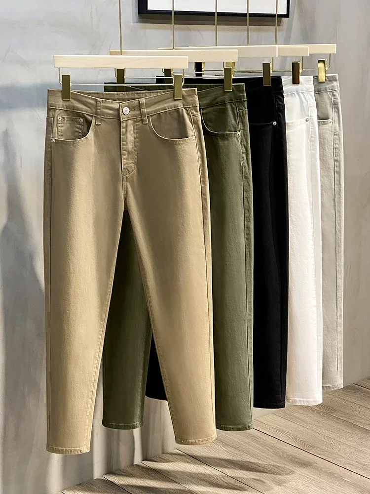 2023 Spring Autumn Wide-leg Straight Jeans Men Casual Rope Trousers Male All-match Streetwear Pants High Quality Denim Pants
2023 Spring Autumn Wide-leg Straight Jeans Men Casual Rope Trousers Male All-match Streetwear Pants High Quality Denim Pants