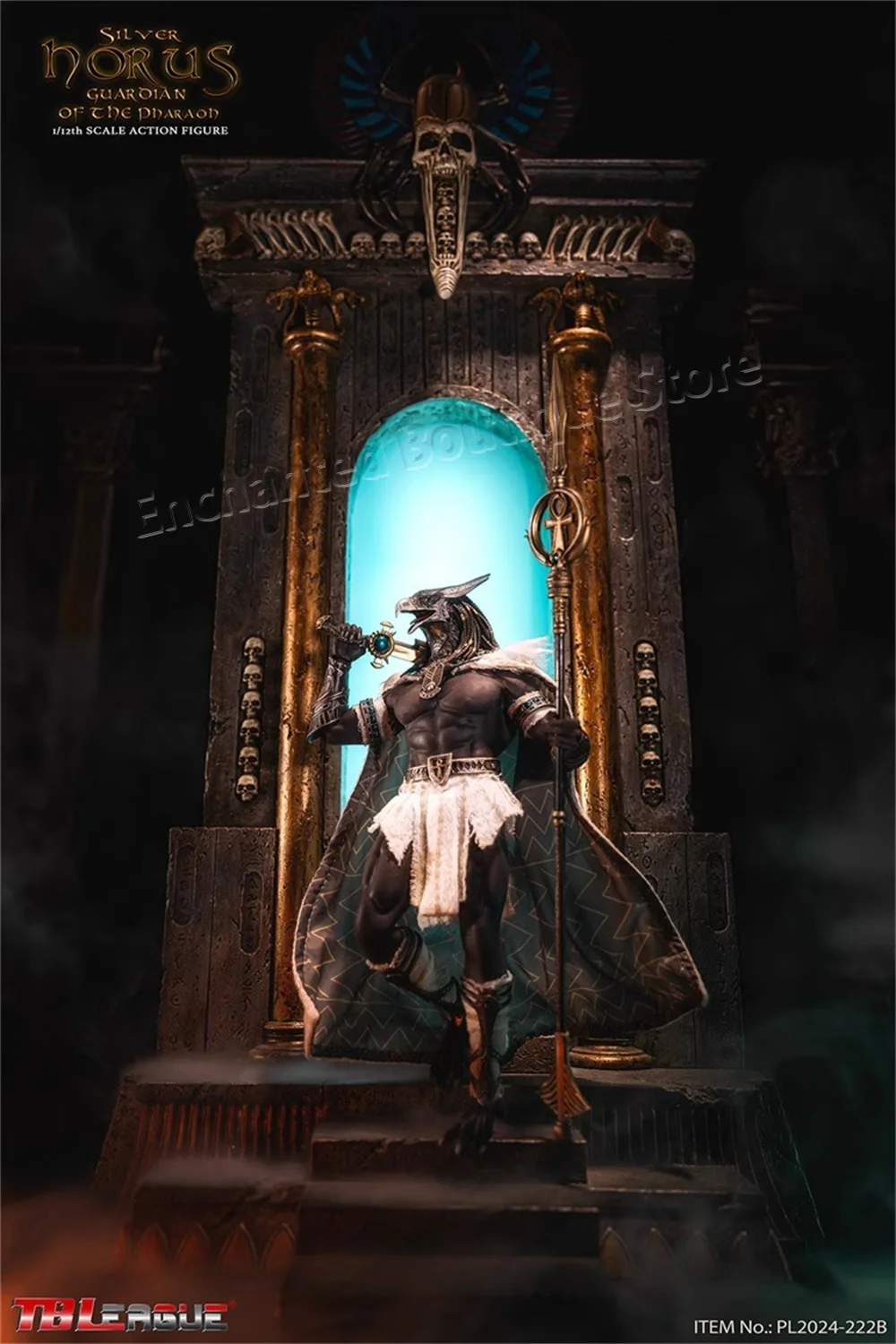 1/12th TBLeague PL2024-222B Black Version Vintage Egypt Horus Guardian
1/12th TBLeague PL2024-222B Black Version Vintage Egypt Horus Guardian