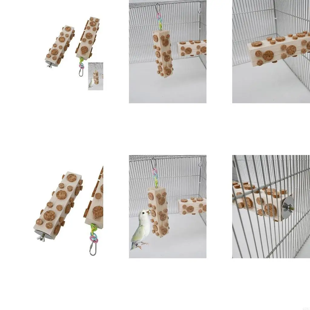 Bird Foraging Toy Bird Chew Toy for Keep Parrots Active and Engageds Accessories Q5WC
Bird Foraging Toy Bird Chew Toy for Keep Parrots Active and Engageds Accessories Q5WC