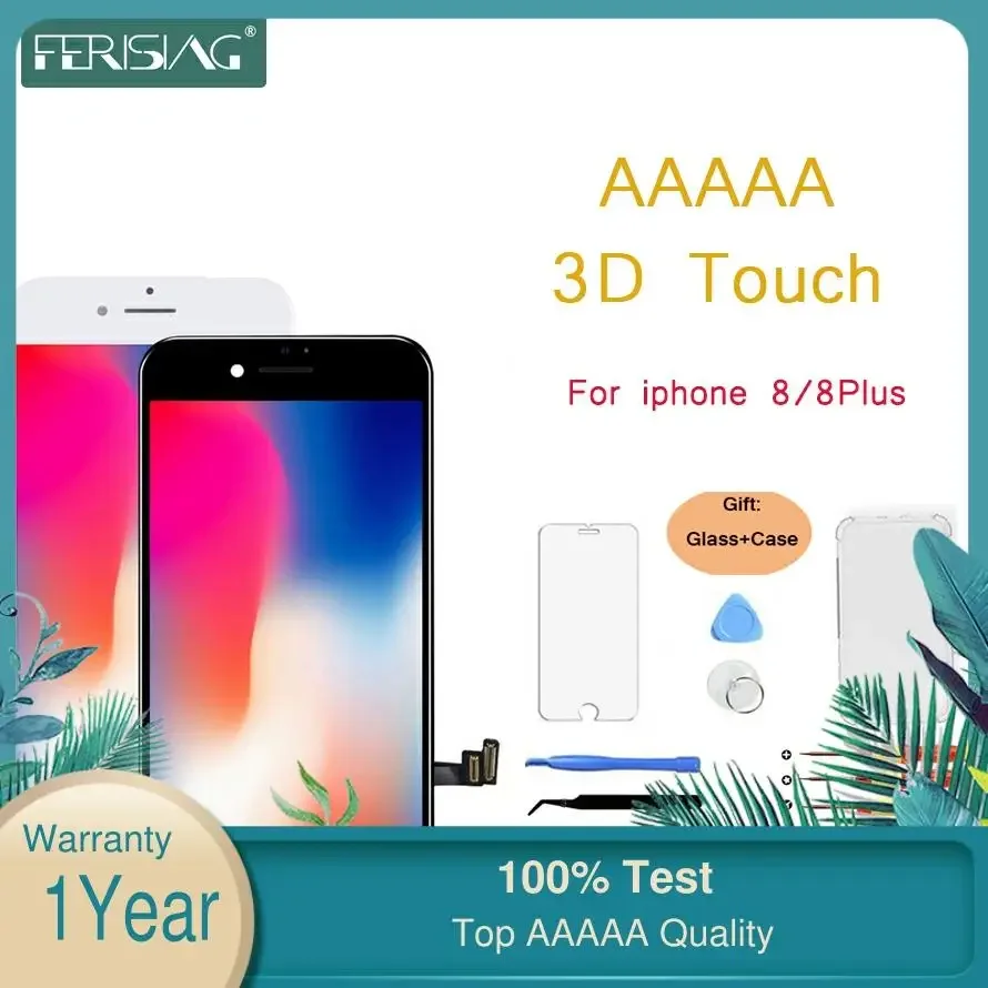 3D сенсорный ЖК-экран OEM для iPhone 8 Plus 8 P, ЖК-дисплей, дигитайзер, сенсорный модуль, 8 экранов, Замена ЖК-экранов 8 Plus
3D сенсорный ЖК-экран OEM для iPhone 8 Plus 8 P, ЖК-дисплей, дигитайзер, сенсорный модуль, 8 экранов, Замена ЖК-экранов 8 Plus
