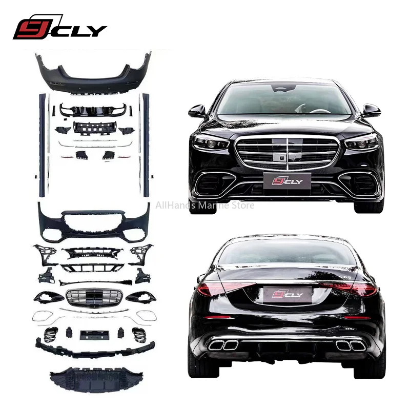 Auto Bumper For S Class 21-26 W223 Upgrade S65 Bodykit Front Bumper Rear Bumper Side Skirt Grille Good Quality
Auto Bumper For S Class 21-26 W223 Upgrade S65 Bodykit Front Bumper Rear Bumper Side Skirt Grille Good Quality