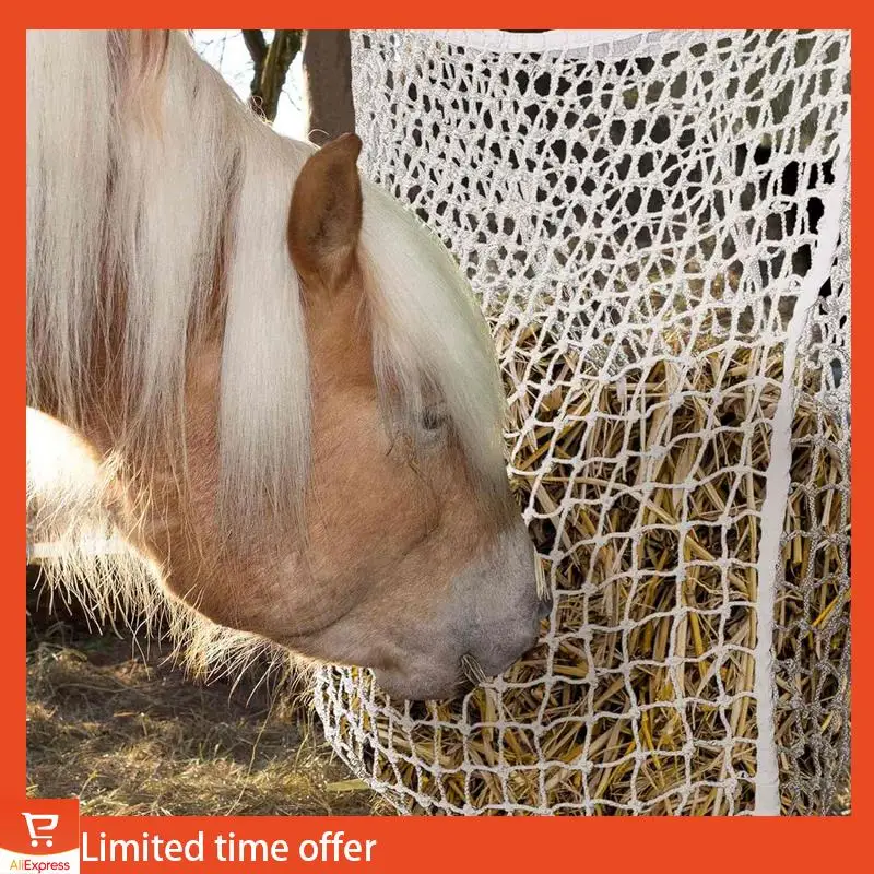 Fresh 2 Pcs Slow Feed Hay Net Hay Feeder Hay Bags For Horses Goat Stall Trailer Horse Feeding Supplies (White,35 X 31 Inch) Dura
Fresh 2 Pcs Slow Feed Hay Net Hay Feeder Hay Bags For Horses Goat Stall Trailer Horse Feeding Supplies (White,35 X 31 Inch) Dura