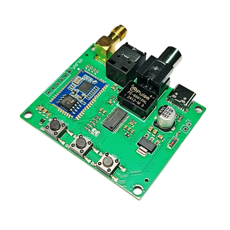 Qualcomm bluetooth digital interface module qcc5181 spdif optical coaxial i2s output ldac lhdc
Qualcomm bluetooth digital interface module qcc5181 spdif optical coaxial i2s output ldac lhdc