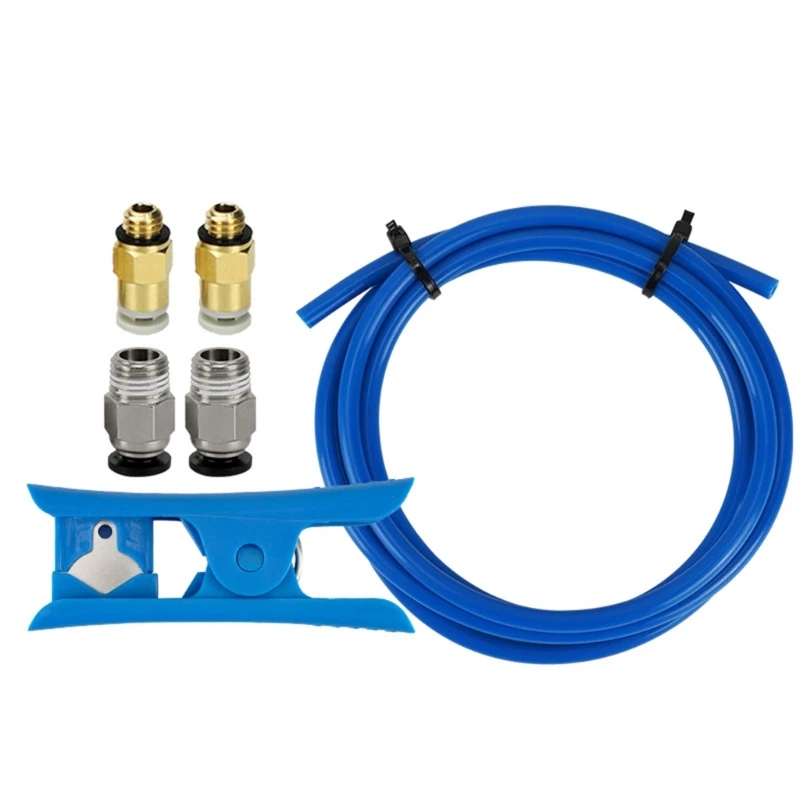 PTFE Tubing 1M Tube Quick Fittings PC4-M10 KJHO4-M6 Pneumatic Fittings with Blue Tube Cutter 3D Printer Part 6PCS Dropship
PTFE Tubing 1M Tube Quick Fittings PC4-M10 KJHO4-M6 Pneumatic Fittings with Blue Tube Cutter 3D Printer Part 6PCS Dropship