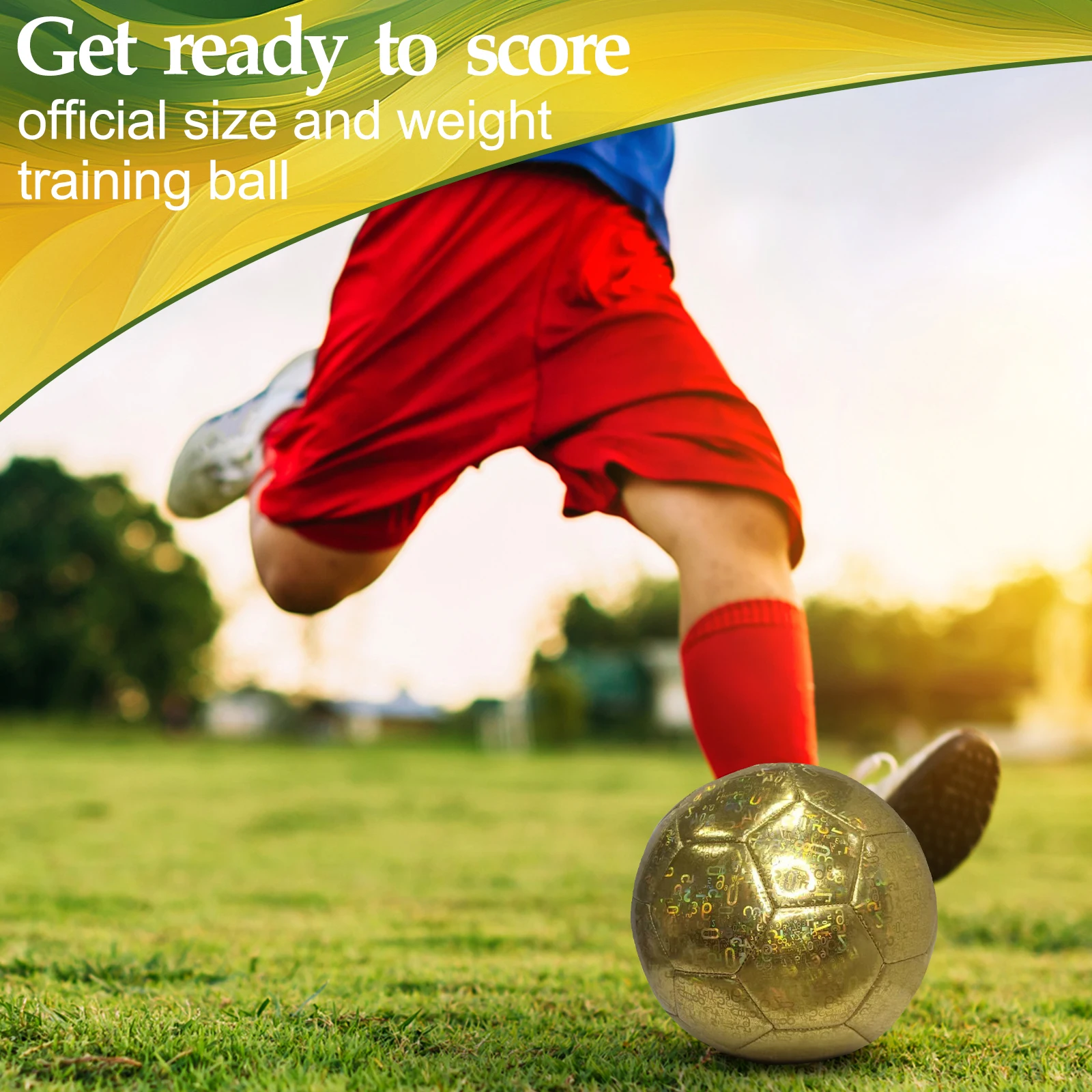 Durable Construction Soccer Ball For Outdoor Training Football Training League Team Match Football
Durable Construction Soccer Ball For Outdoor Training Football Training League Team Match Football