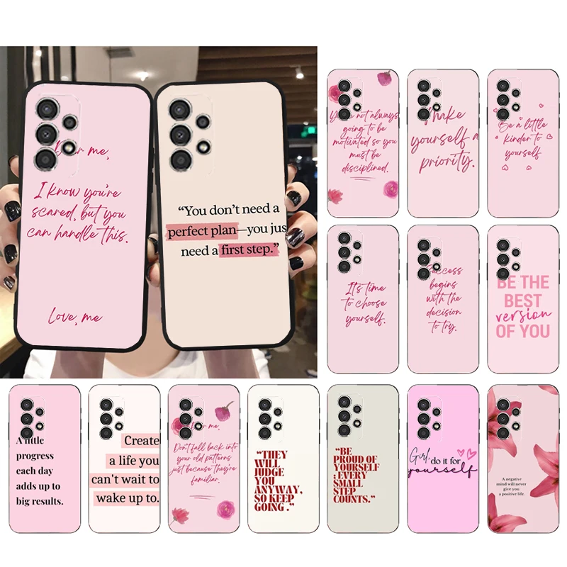 Case For Samsung A17 A55 A16 A56 A35 A15 A53 A54 A33 A34 A25 A05S A52 A52S A07 A26 A06 Motivation Quotes Girl Love Yourself
Case For Samsung A17 A55 A16 A56 A35 A15 A53 A54 A33 A34 A25 A05S A52 A52S A07 A26 A06 Motivation Quotes Girl Love Yourself