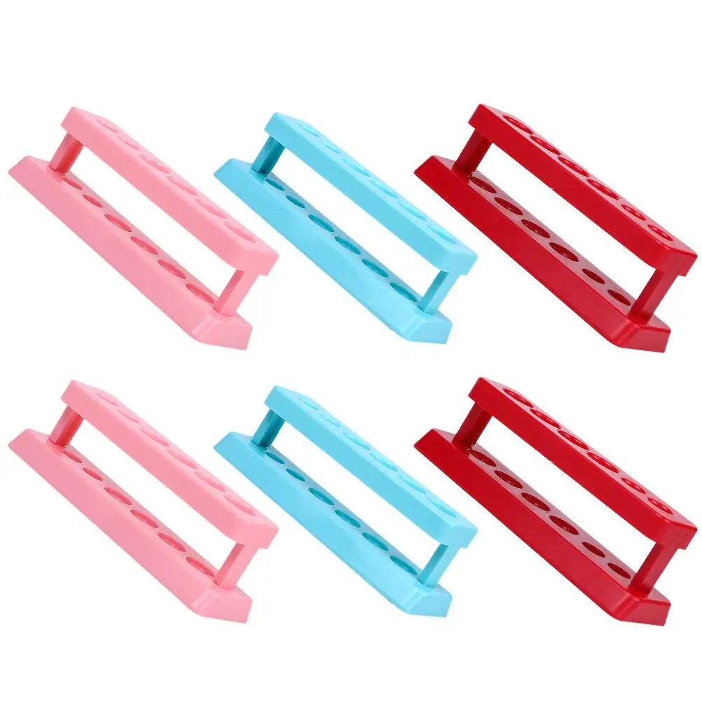 6pcs Test Tube Rack Plastic 6 Holes Lab Use Reusable Washable Storage Stand Organizer Tubes Vial Holder Tube Shelf
6pcs Test Tube Rack Plastic 6 Holes Lab Use Reusable Washable Storage Stand Organizer Tubes Vial Holder Tube Shelf