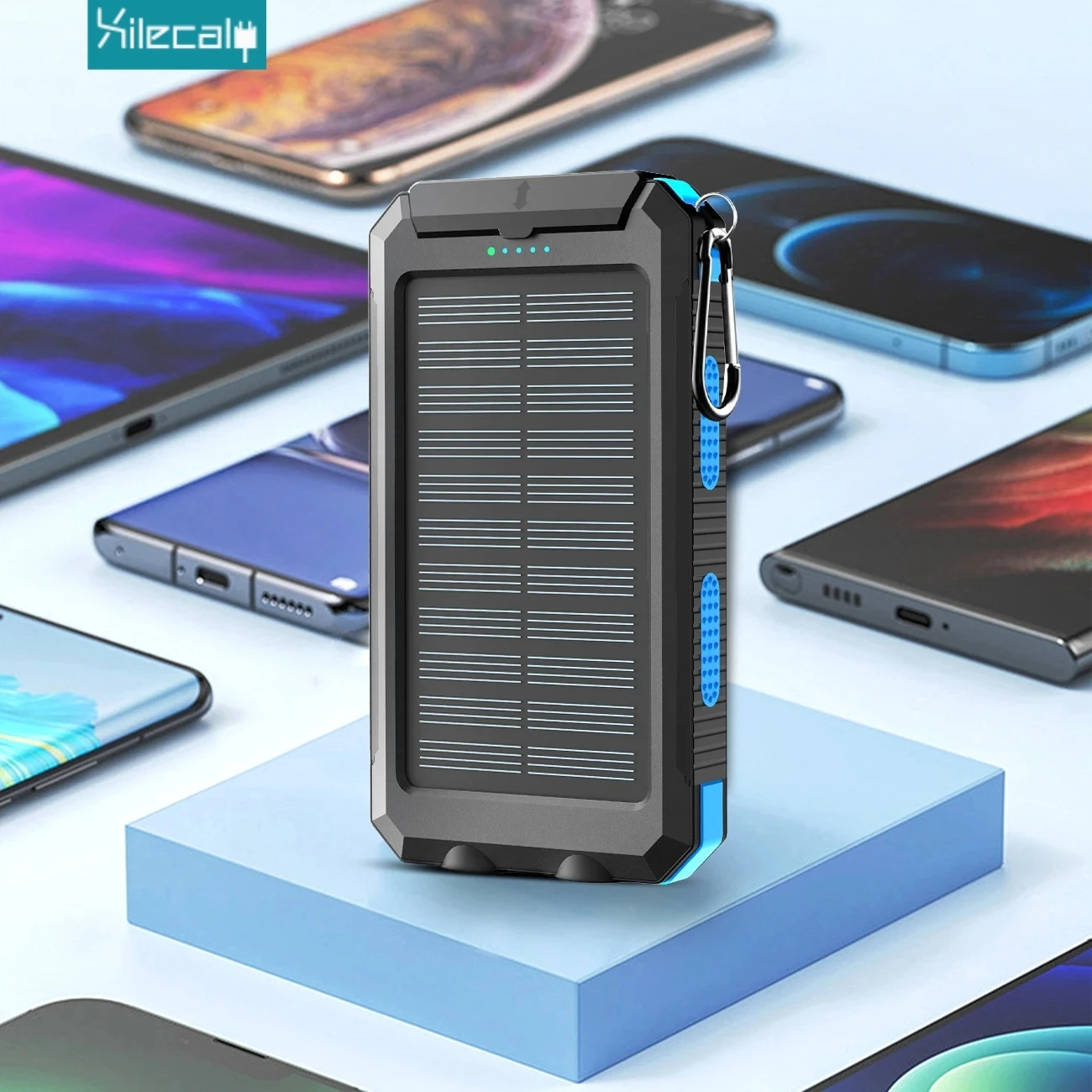 Xilecaly Waterproof Power Bank 20000Mah Dual USB Travel Outdoor Mobile Phone Charger Solar Powerbanks For Camping For iphone 16
Xilecaly Waterproof Power Bank 20000Mah Dual USB Travel Outdoor Mobile Phone Charger Solar Powerbanks For Camping For iphone 16
