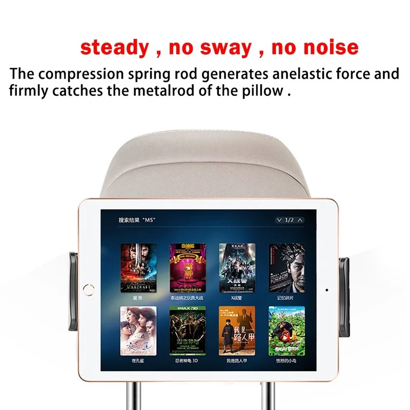 Car Rear Seat Mounting Bracket Tablet Clips Clamps Holder Steady Supportor Auto Accessories For IPhone Xiaomi IPad Mobile Phones
Car Rear Seat Mounting Bracket Tablet Clips Clamps Holder Steady Supportor Auto Accessories For IPhone Xiaomi IPad Mobile Phones
