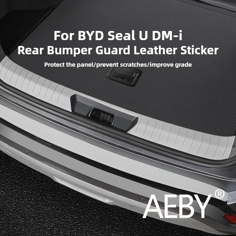 AEBY For BYD Seal U DM-i 2023 2024 2025 Rear Bumper Guard Leather Sticker, Anti-Scratch Protective Film, Interior Accessories
AEBY For BYD Seal U DM-i 2023 2024 2025 Rear Bumper Guard Leather Sticker, Anti-Scratch Protective Film, Interior Accessories