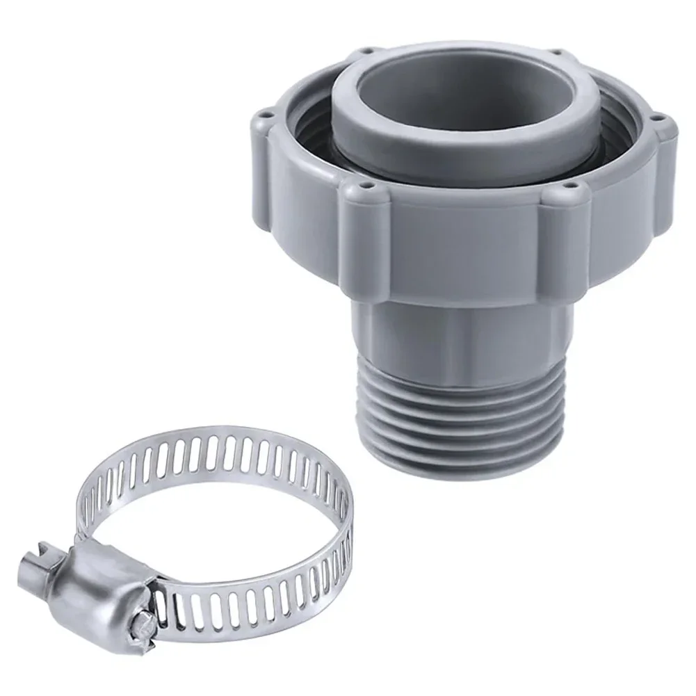 1/5PCS Pool Hose Adapter With Clamp For P6A1420 D1420 H1420 Swimming Pool Drain Plug Connector Hose Adapter Pool Drain Fitting
1/5PCS Pool Hose Adapter With Clamp For P6A1420 D1420 H1420 Swimming Pool Drain Plug Connector Hose Adapter Pool Drain Fitting