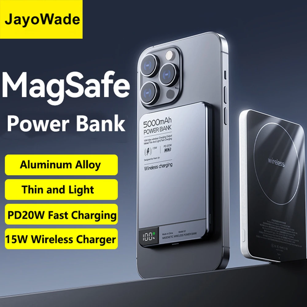 10000mAh Ultra thin Slim Power Bank Magnetic Wireless PD20W Fast Charging for Magsafe Powerbank for iPhone Samsung Huawei Xiaomi
10000mAh Ultra thin Slim Power Bank Magnetic Wireless PD20W Fast Charging for Magsafe Powerbank for iPhone Samsung Huawei Xiaomi
