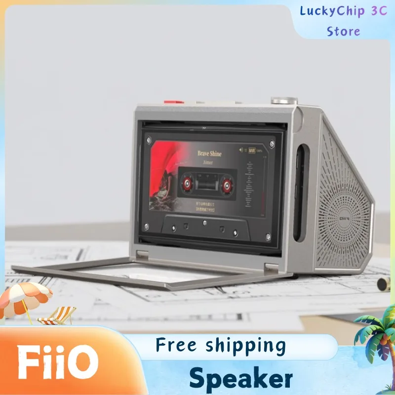 Fiio Retro Box Magnetic Tape Style Stereo Speaker LADC Bluetooth USB Decoding Tape Shell Audio for Fiio M33 M21 Music Player
Fiio Retro Box Magnetic Tape Style Stereo Speaker LADC Bluetooth USB Decoding Tape Shell Audio for Fiio M33 M21 Music Player