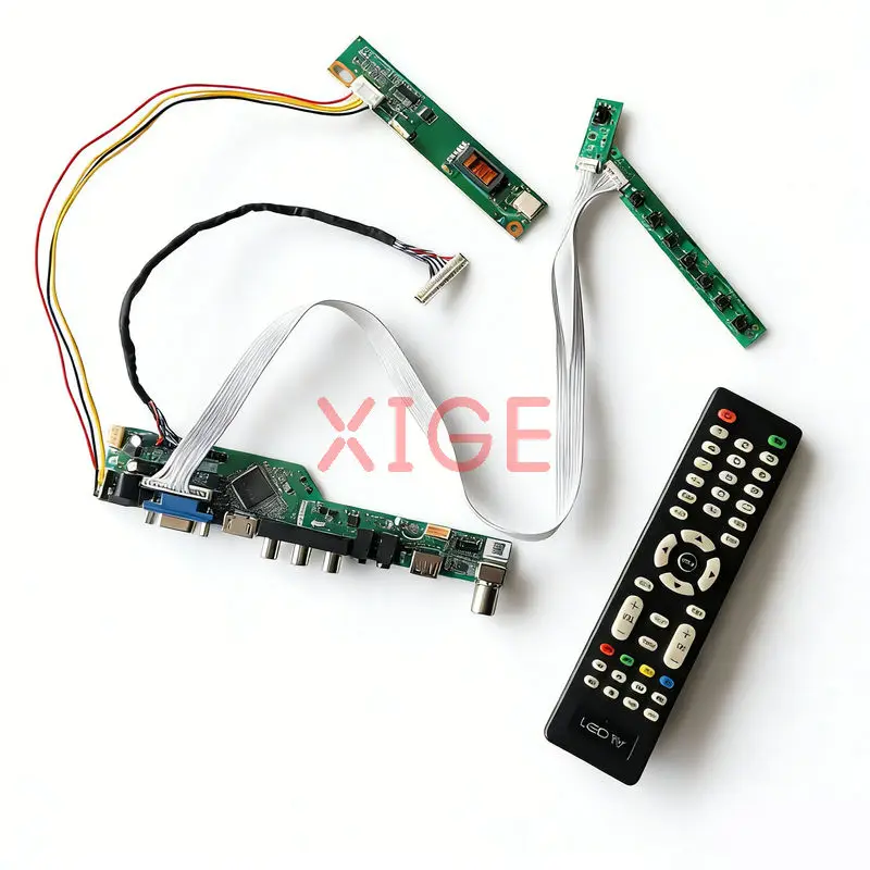 Screen Controller Board Fit LTN154XA LTN154X3 LTN154X1 TX39D30VC1GAA 1-CCFL USB+AV+VGA+HDMI 1280*800 30Pin LVDS 1280x800 Kit DIY
Screen Controller Board Fit LTN154XA LTN154X3 LTN154X1 TX39D30VC1GAA 1-CCFL USB+AV+VGA+HDMI 1280*800 30Pin LVDS 1280x800 Kit DIY