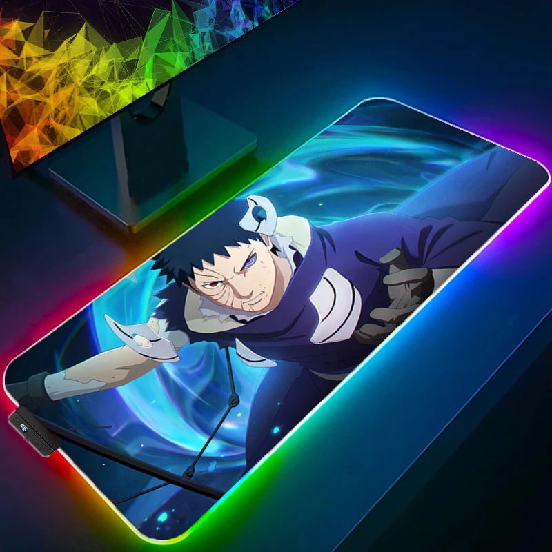 NARUTO Uchiha Obito LED Mouse pad Computer Laptop Anime Keyboard RGB Mouse Mat game Mousepad Keyboards Gamers Backlight Desk Mat
NARUTO Uchiha Obito LED Mouse pad Computer Laptop Anime Keyboard RGB Mouse Mat game Mousepad Keyboards Gamers Backlight Desk Mat