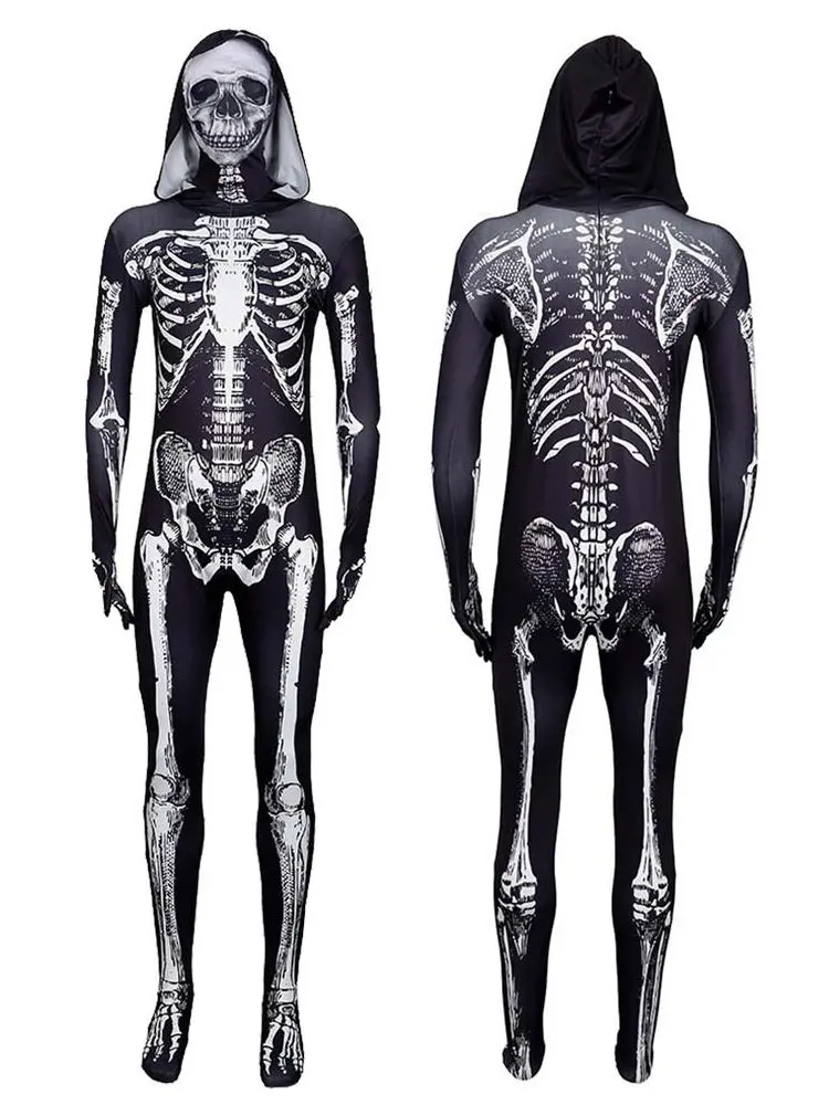 Halloween Skeleton Cosplay Costume Women's Traditional Ethnic Stage Performance Clothing Skeleton Outfit for Party
Halloween Skeleton Cosplay Costume Women's Traditional Ethnic Stage Performance Clothing Skeleton Outfit for Party
