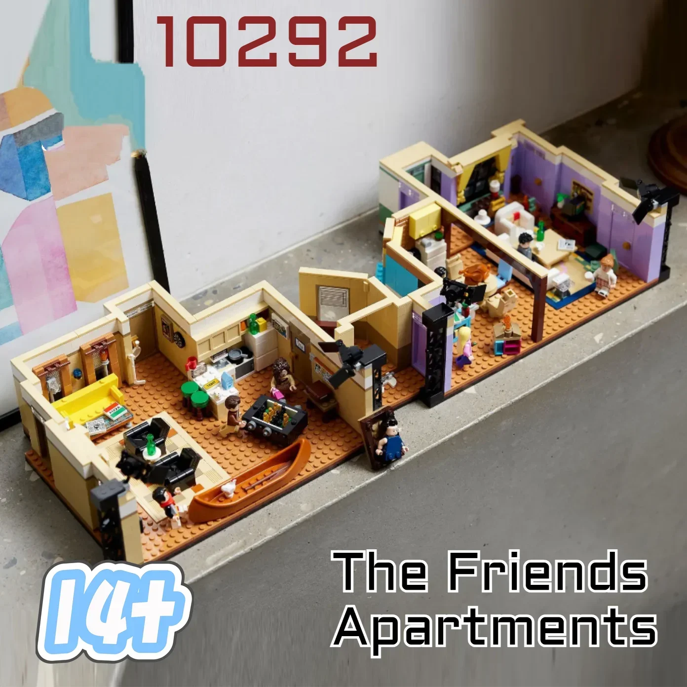 2048 шт. HotToy Ретро NYC Квартира Dramas Friends Квартира Monica Rachel's Apartment 10292 Модель строительного блока Рождественский подарок
2048 шт. HotToy Ретро NYC Квартира Dramas Friends Квартира Monica Rachel's Apartment 10292 Модель строительного блока Рождественский подарок