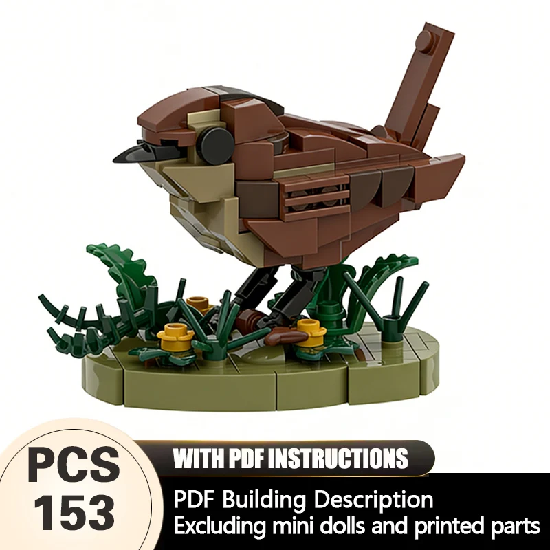 Creators Animal Series Model MOC Building Bricks Wren Modular Technology Gifts Holiday Assemble Children Toys Suit
Creators Animal Series Model MOC Building Bricks Wren Modular Technology Gifts Holiday Assemble Children Toys Suit