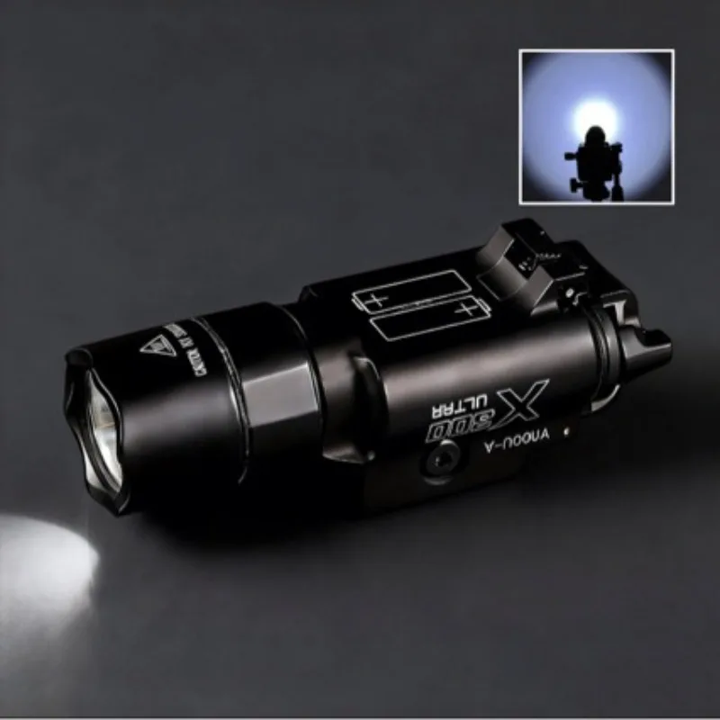 X300U-B Full Metal Under Mount Flashlight 500 Lumen LED Light for Model Accessories
X300U-B Full Metal Under Mount Flashlight 500 Lumen LED Light for Model Accessories
