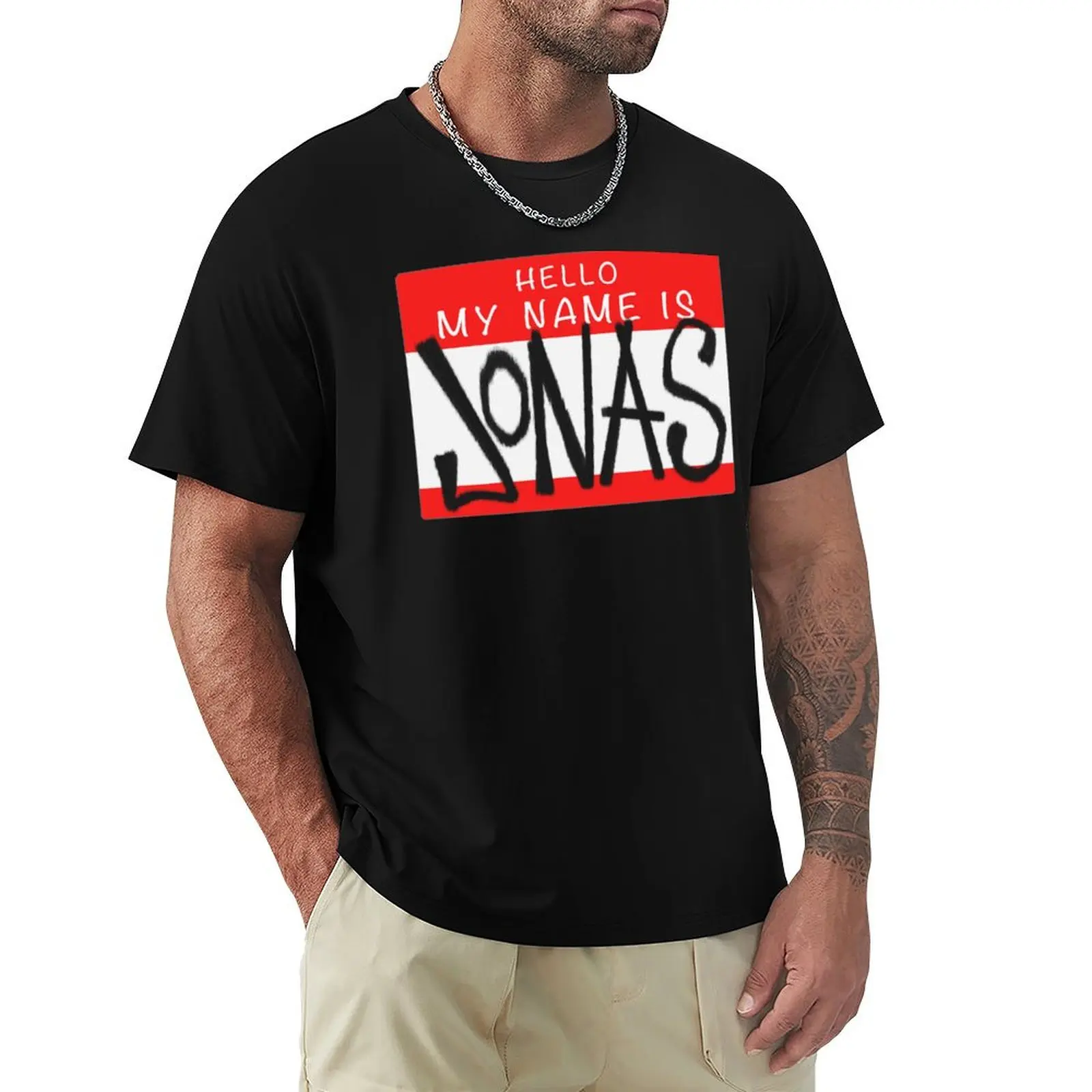 MY NAME IS JONAS T-Shirt Basic Tee Shirt for Everyday Outfit
MY NAME IS JONAS T-Shirt Basic Tee Shirt for Everyday Outfit