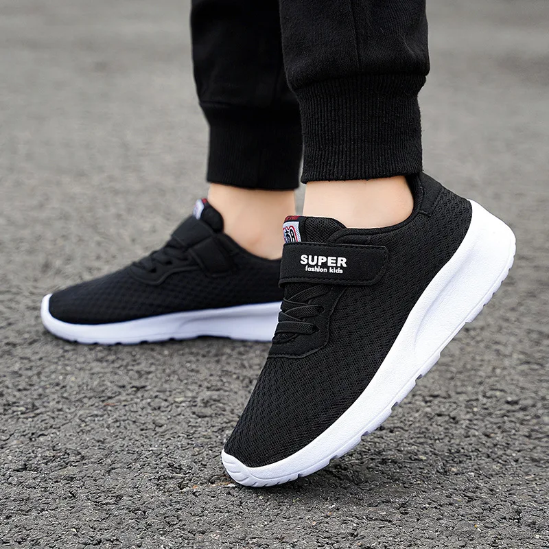 Kids'Casual Shoes Solid Color Mesh Fashion Spring Running Shoes For Children Anti-slip Breathable White Black Size 28-40
Kids'Casual Shoes Solid Color Mesh Fashion Spring Running Shoes For Children Anti-slip Breathable White Black Size 28-40