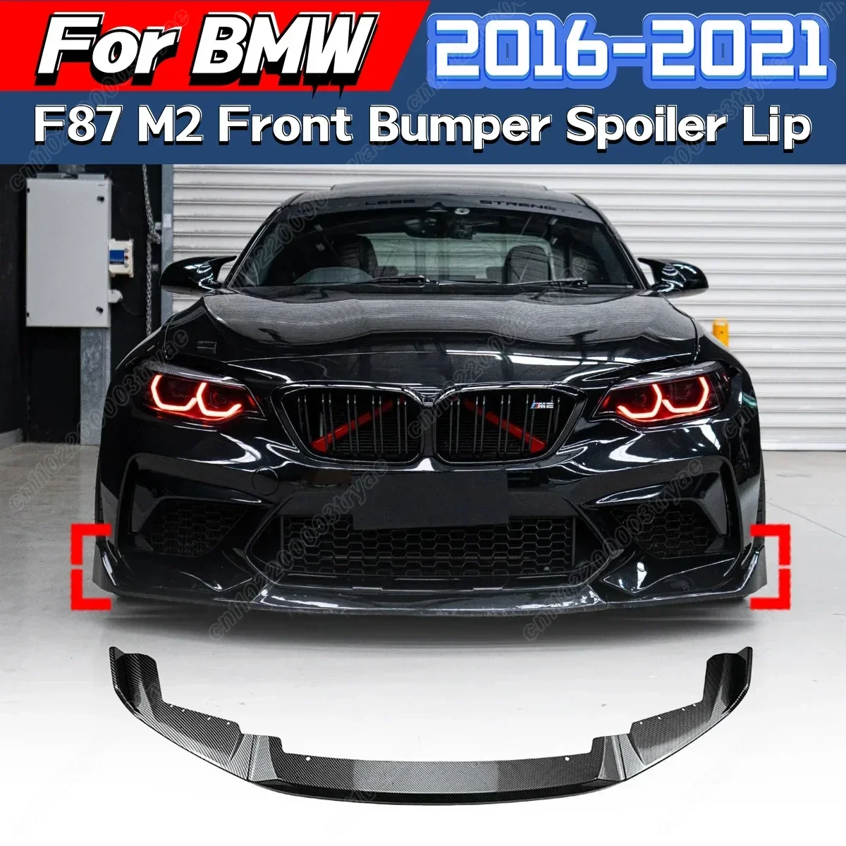 For BMW F87 M2 2016 2017 2018 2019 2020 2021 Car Front Bumper Spoiler Lip Under Splitter Front Shovel CS Style Modification Kit
For BMW F87 M2 2016 2017 2018 2019 2020 2021 Car Front Bumper Spoiler Lip Under Splitter Front Shovel CS Style Modification Kit