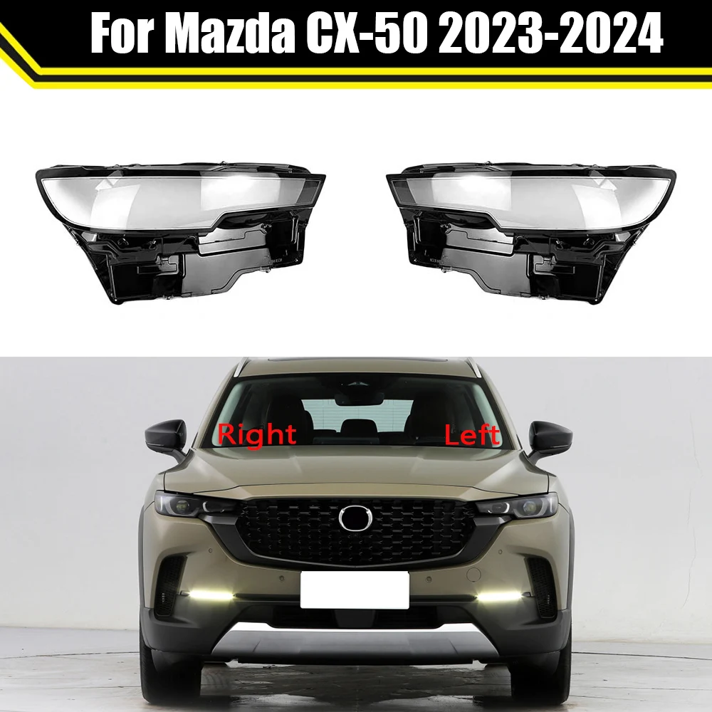 For Mazda CX-50 2023 2024 Car Lampshade Transparent Lampshade Lampcover Headlamp Cover Head Light Lamp Case Headlight Shell
For Mazda CX-50 2023 2024 Car Lampshade Transparent Lampshade Lampcover Headlamp Cover Head Light Lamp Case Headlight Shell