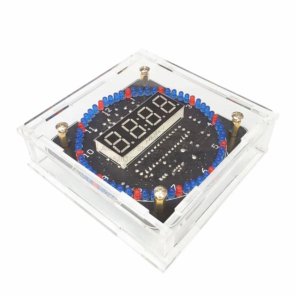 Temperature Clock DIY Rotating LED Temperature Clock Kit with Automatic Brightness Adjustment and Seven Offline Animations
Temperature Clock DIY Rotating LED Temperature Clock Kit with Automatic Brightness Adjustment and Seven Offline Animations