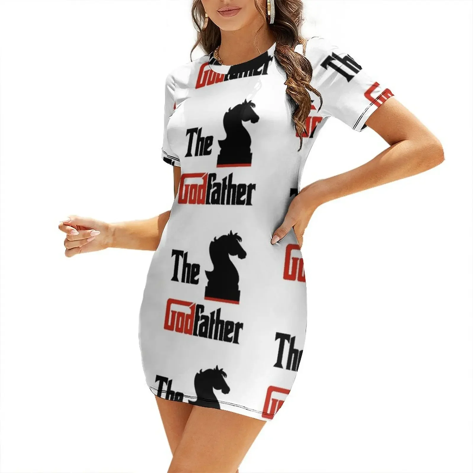 Godfather godfather gangster horse cinema Al Pacino Short-Sleeved Dress birthday dress Woman clothes dress korean style
Godfather godfather gangster horse cinema Al Pacino Short-Sleeved Dress birthday dress Woman clothes dress korean style