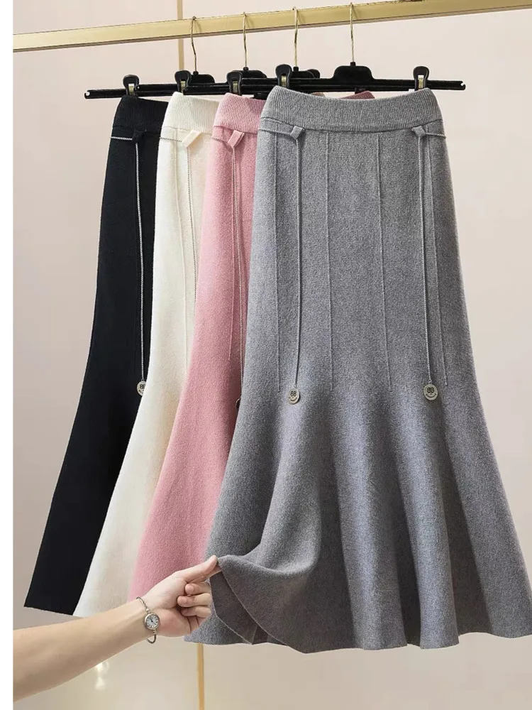 2023 Autumn Winter Skirt Women Elegant Temperametn Casual Korea High Quality High Waist Bodycon Mermaid Skirt Women Clothing
2023 Autumn Winter Skirt Women Elegant Temperametn Casual Korea High Quality High Waist Bodycon Mermaid Skirt Women Clothing