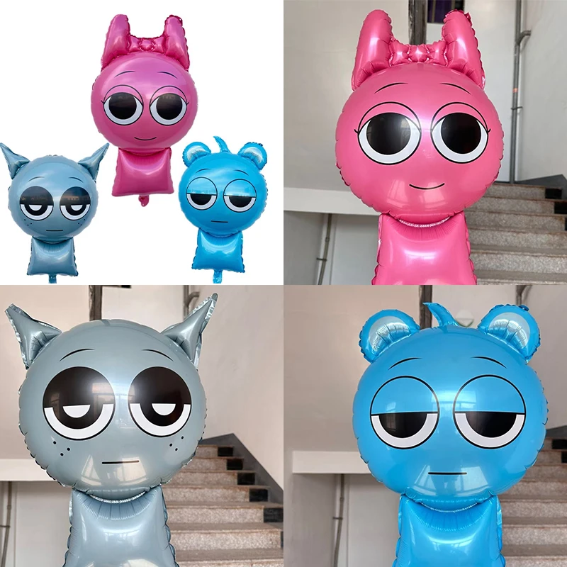 10 шт., тематический воздушный шар на день рождения Sprunki Oren, персонажи аниме, детская вечеринка, алюминиевая пленка, воздушный шар с изображением инопланетянина, украшение, подарок 
10 шт., тематический воздушный шар на день рождения Sprunki Oren, персонажи аниме, детская вечеринка, алюминиевая пленка, воздушный шар с изображением инопланетянина, украшение, подарок