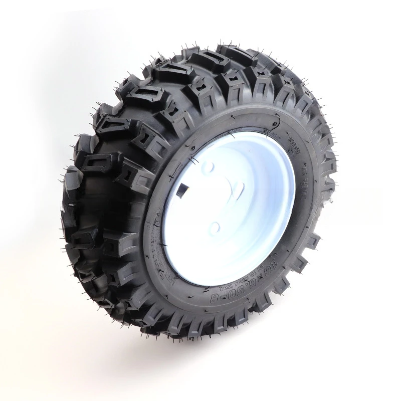 ATV four-wheel farming machine tire modification 16 * 6.50-8 inch off-road thickened vacuum tire hub assembly
ATV four-wheel farming machine tire modification 16 * 6.50-8 inch off-road thickened vacuum tire hub assembly