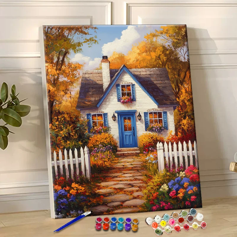 Painting By Numbers Cottage in the Garden Acrylic Paint Canvas Dropshipping Portrait Family Children Photo Christmas gifts
Painting By Numbers Cottage in the Garden Acrylic Paint Canvas Dropshipping Portrait Family Children Photo Christmas gifts