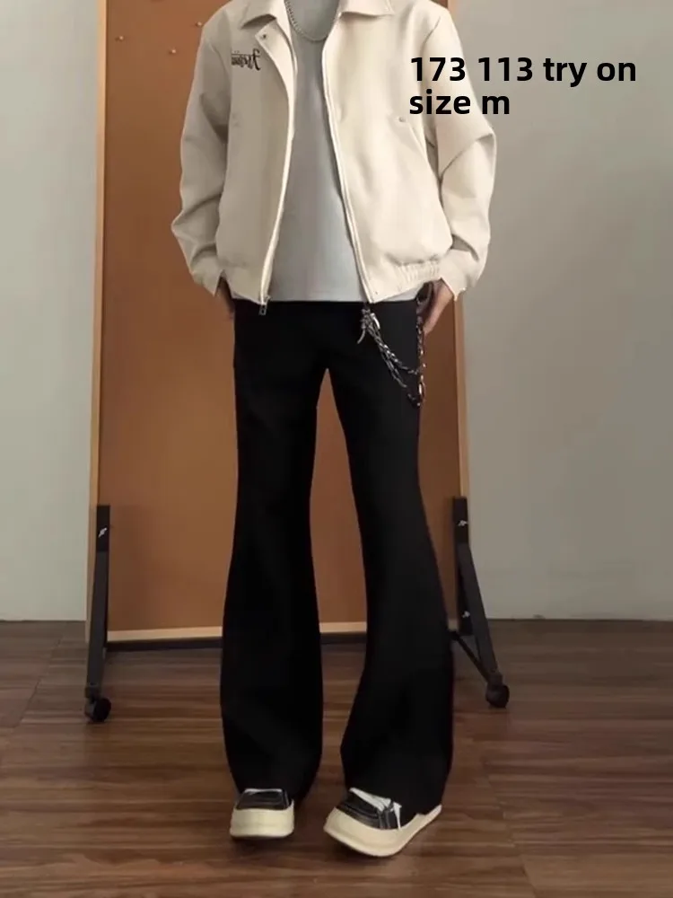 Bla Ice Silk Thin Straight Leg Men's Summer Pants Drapey Cleanfit Trousers Knife Casual Loose Fit Polyester Spandex 
Bla Ice Silk Thin Straight Leg Men's Summer Pants Drapey Cleanfit Trousers Knife Casual Loose Fit Polyester Spandex