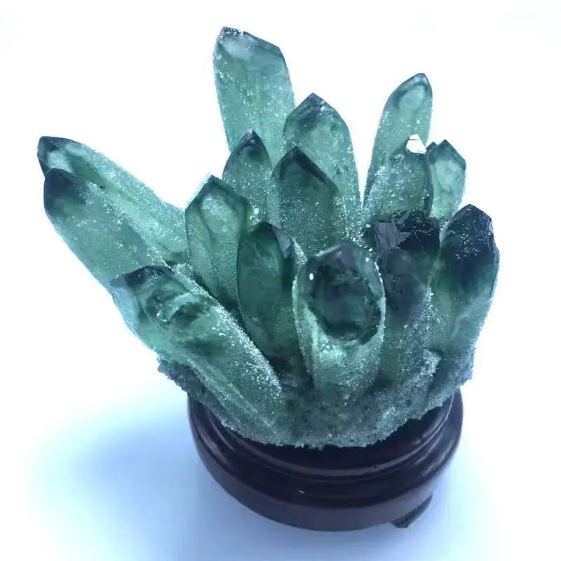 Wholesale crystal white green crystal cluster crystal raw stone ore specimen home decoration crafts decoration
Wholesale crystal white green crystal cluster crystal raw stone ore specimen home decoration crafts decoration