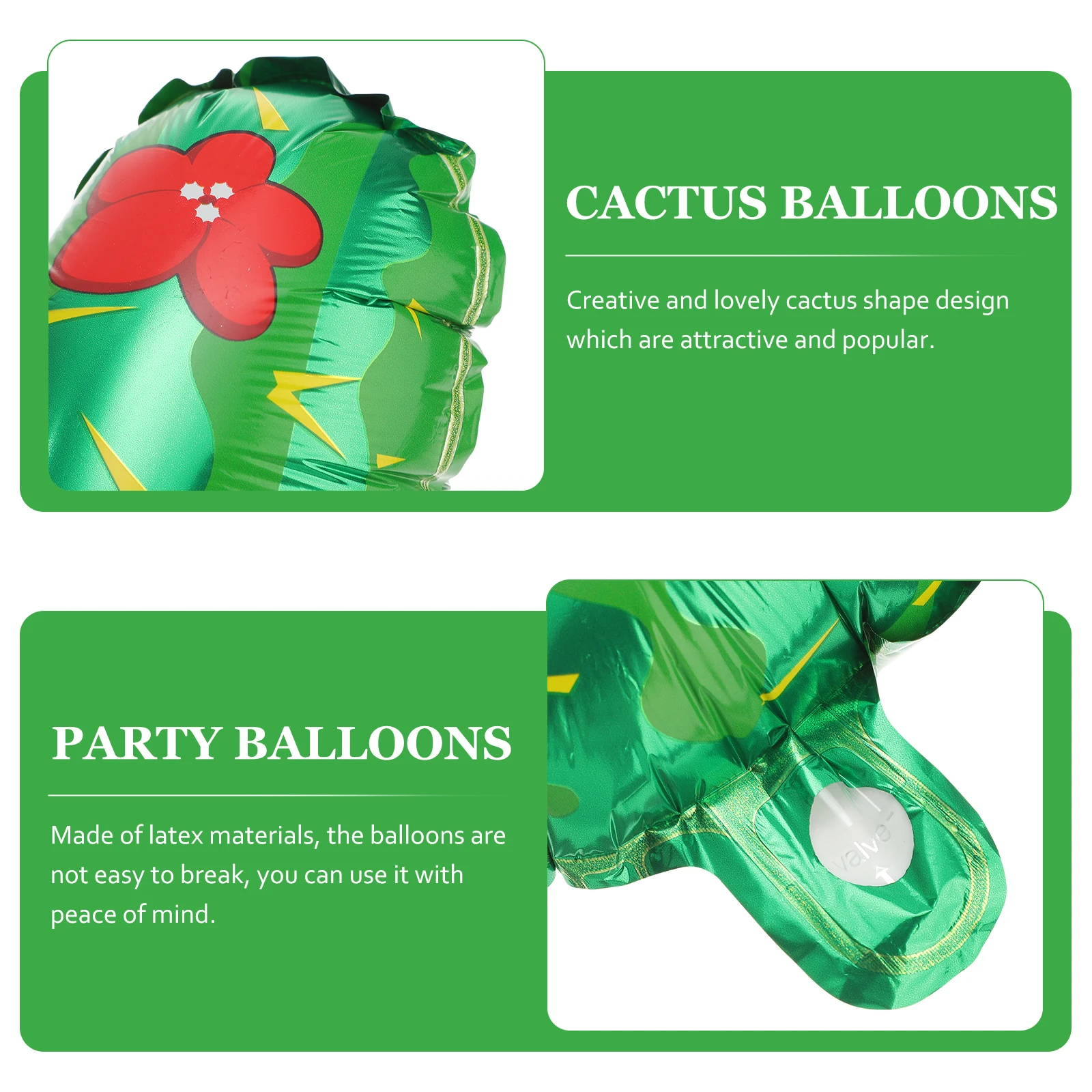 20pcs Cactus Shaped Foil Balloons Party Supplies For Birthday Wedding Baby Shower Festival Decorations Photo Props Balloon
20pcs Cactus Shaped Foil Balloons Party Supplies For Birthday Wedding Baby Shower Festival Decorations Photo Props Balloon