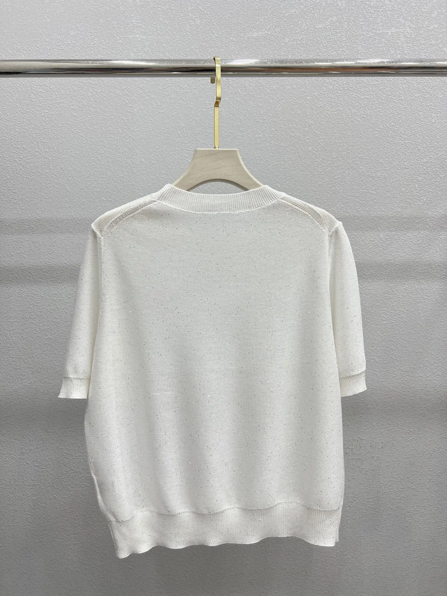 2026 Spring/Summer High-Quality Wool Crew Neck Pullover Solid Color Top For Women
2026 Spring/Summer High-Quality Wool Crew Neck Pullover Solid Color Top For Women