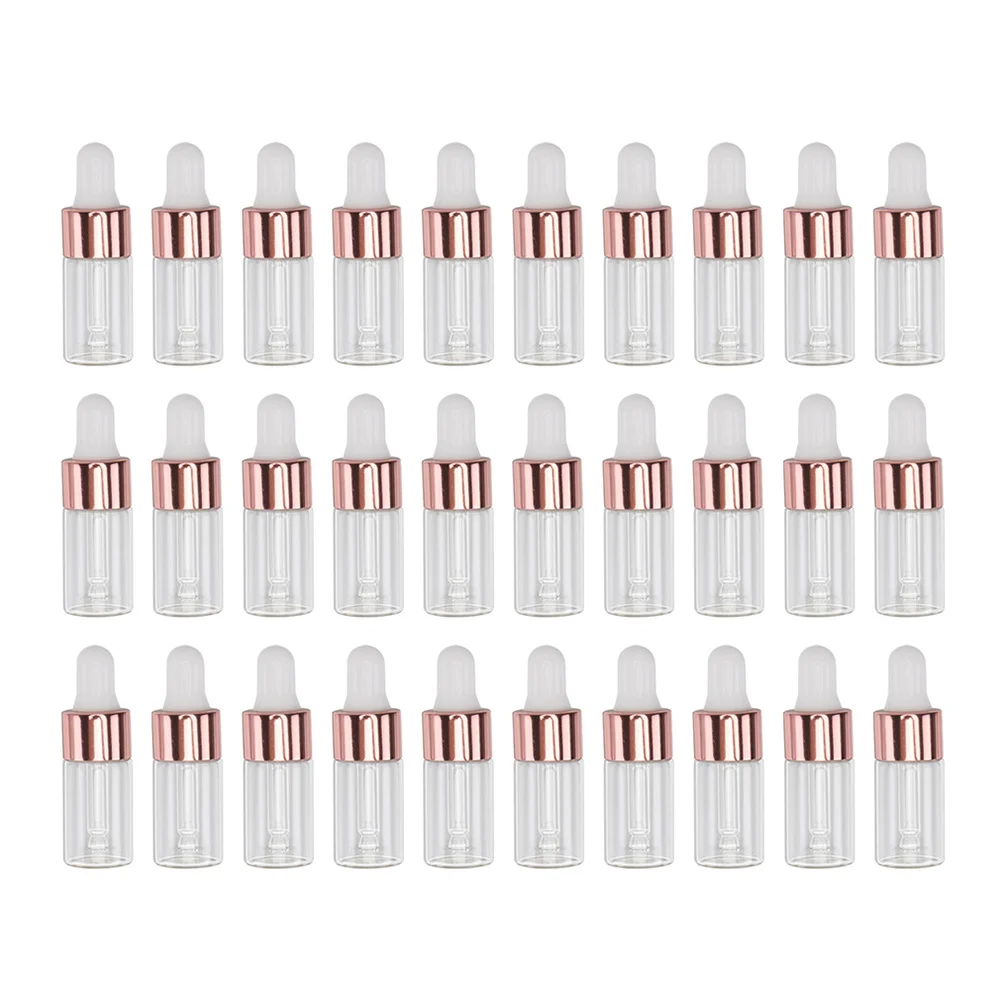 50Pcs Essential Oil Bottles Glass Dropper Leak Proof Clear Vials for Perfume Essential Liquid Storage Travel Containers
50Pcs Essential Oil Bottles Glass Dropper Leak Proof Clear Vials for Perfume Essential Liquid Storage Travel Containers