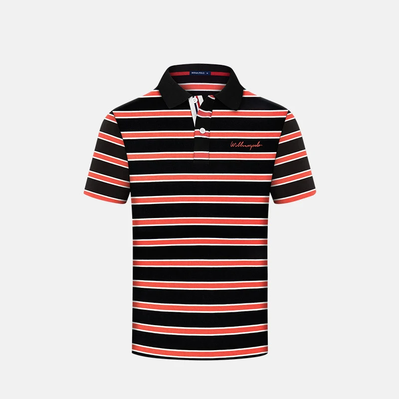 High-End Cotton Shirt Men's Striped Casual Short Sleeve T-Shirt Fashionable Sun Protection Slim Fit Youthful Trend Cool ...
High-End Cotton Shirt Men's Striped Casual Short Sleeve T-Shirt Fashionable Sun Protection Slim Fit Youthful Trend Cool ...