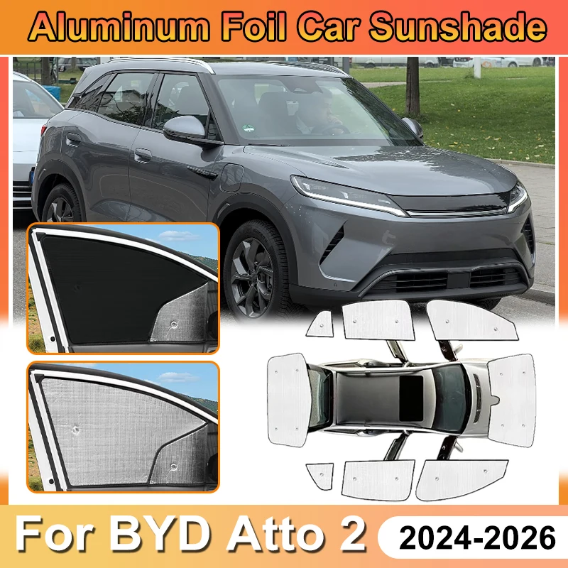 For BYD Atto 2 Accessories Yuan Up Pro SC3E 2024 2025 2026 Car Cover SunShade Window Aluminium Foil Visor Heat Shield Sun Baffle
For BYD Atto 2 Accessories Yuan Up Pro SC3E 2024 2025 2026 Car Cover SunShade Window Aluminium Foil Visor Heat Shield Sun Baffle
