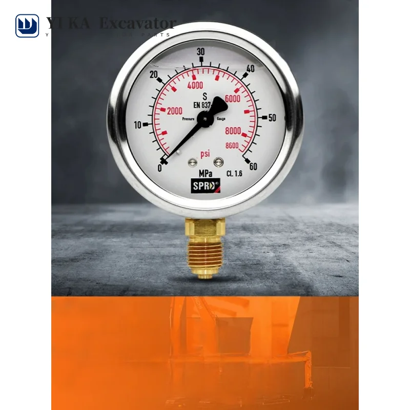 Excavator hydraulic pressure gauge, pressure gauge, digital display, oil conversion joint, seat frame, pipe, excavator repair to
Excavator hydraulic pressure gauge, pressure gauge, digital display, oil conversion joint, seat frame, pipe, excavator repair to