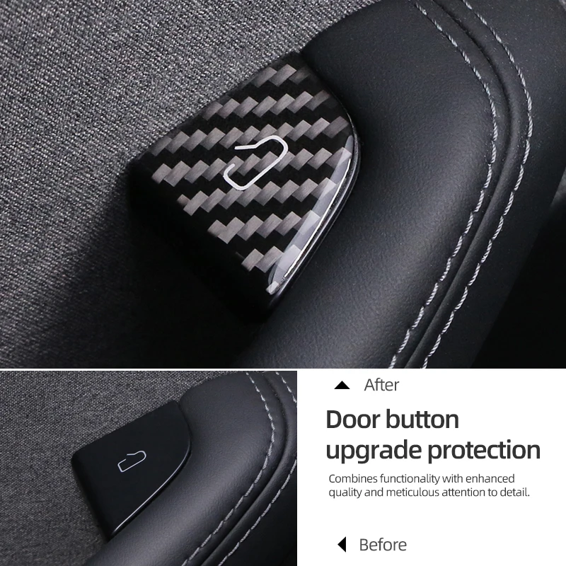 For Tesla Model Y 2019-2025 Juniper Model 3 Highland 2024 Carbon Fiber Car Interior Door Switch Button Trim Stickers Accessories
For Tesla Model Y 2019-2025 Juniper Model 3 Highland 2024 Carbon Fiber Car Interior Door Switch Button Trim Stickers Accessories