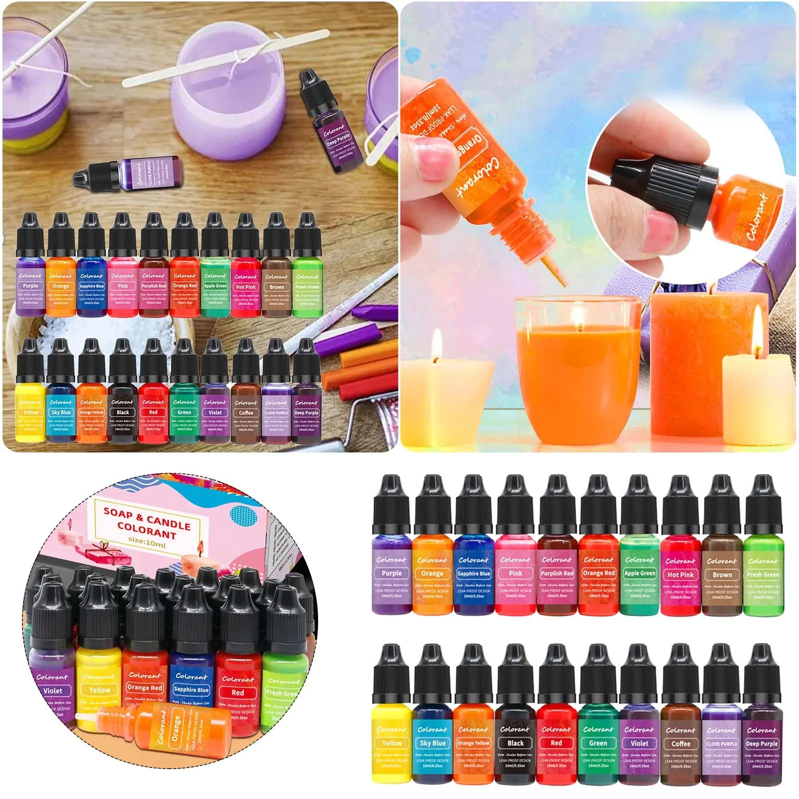 Candle Ice Color, Candle Wax Colors, Soap Diy Pigments, Pigments Aromatherapy Soy Flower Dyes, Diy Pigments, Wax, 20 Mold
Candle Ice Color, Candle Wax Colors, Soap Diy Pigments, Pigments Aromatherapy Soy Flower Dyes, Diy Pigments, Wax, 20 Mold