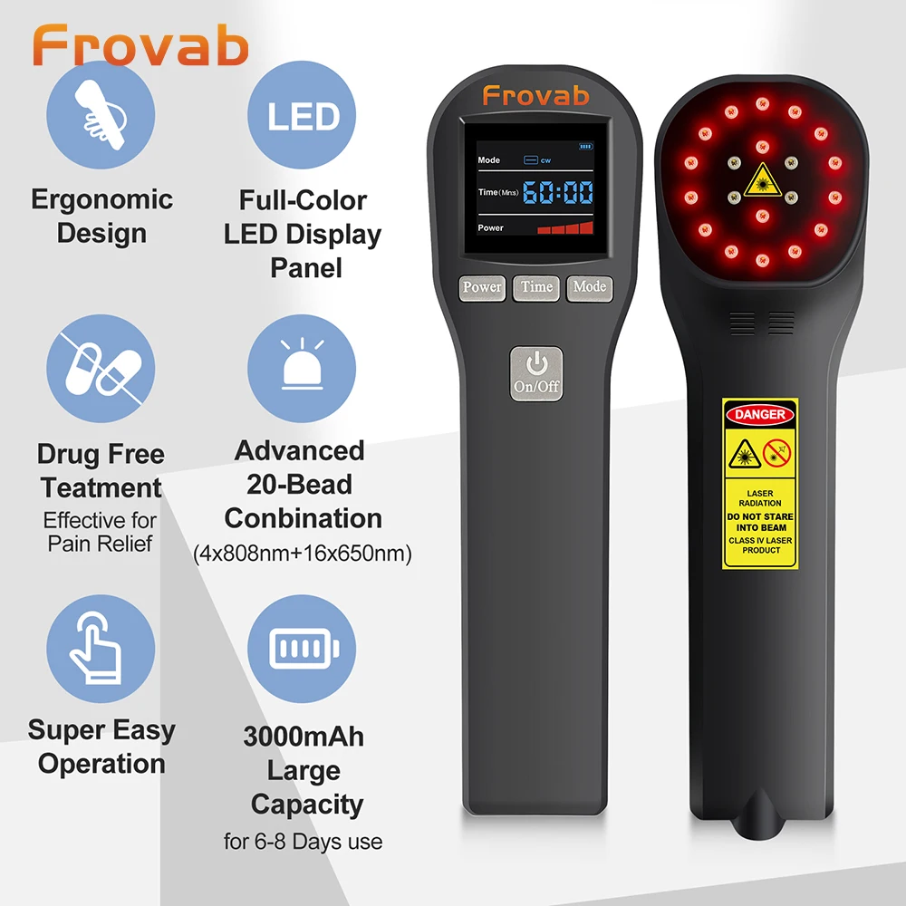 Arthritis Wound Healing Low Level Therapy Laser 808nm 650nm Sciatica Heel Spurs Neck Pain Relief Cold Laser Therapy Device
Arthritis Wound Healing Low Level Therapy Laser 808nm 650nm Sciatica Heel Spurs Neck Pain Relief Cold Laser Therapy Device